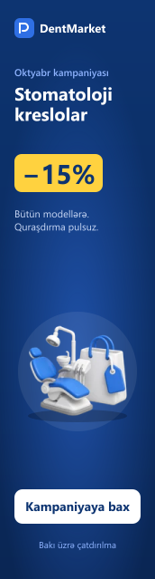 DentMarket: stomatoloji kreslolara 15% endirim